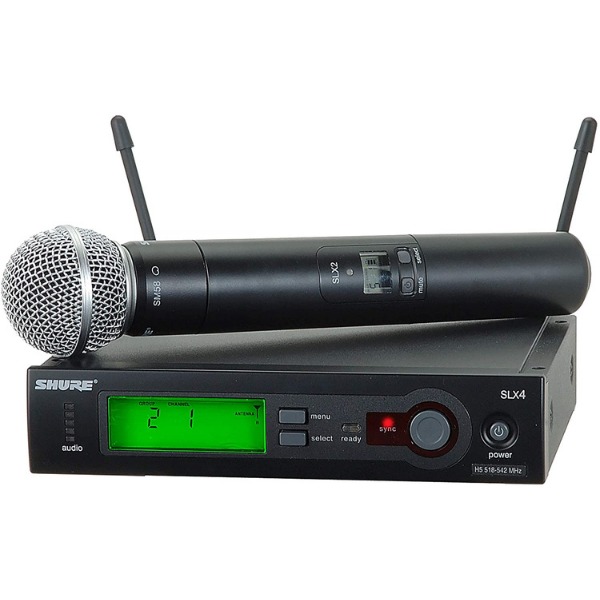 Shure SLX24/SM58 Handheld Microphone