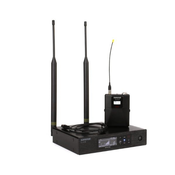 Shure QLXD14/85 Wireless system WL185 Lavalier Microphone