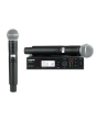 Shure ULXD4 Digital Wireless Receiver with ULXD2/SM58 Digital Handheld Transmitter (SM58 Capsule)
