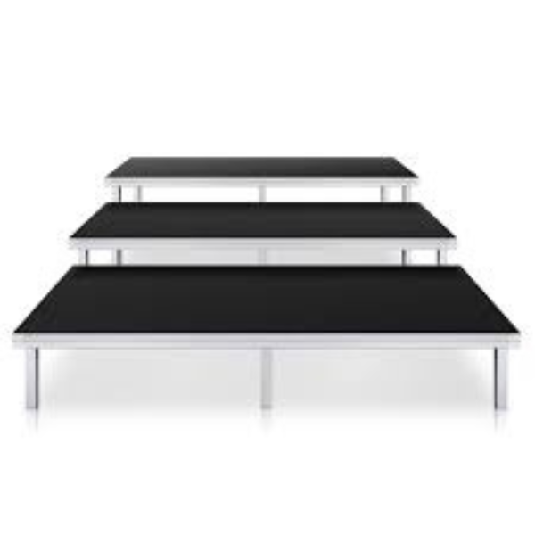 Modular Stage Platform – 1Meter × 2Meter (Adjustable Heights: 20cm - 40cm - 60cm - 80cm - 1m)